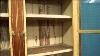 278 Original Antique Late 1800 S 2 Piece Step Back Cupboard Bookcase China Cabinet