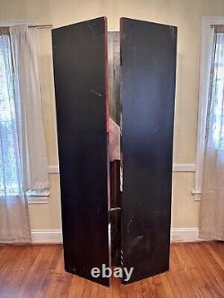 4 Panel Hand Painted POSTMODERN Contemporary Abstract Wall room Divider MONTI