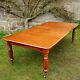 8ft Late Victorian Mahogany Large Extending Dining Table C1900 (Edwardian)