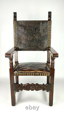 A Late 17th Century Spanish Arm Chair