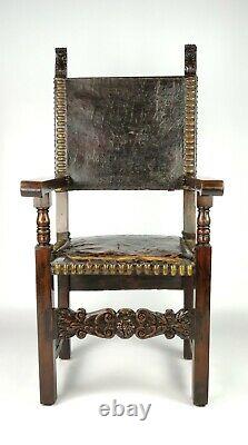 A Late 17th Century Spanish Arm Chair