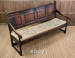 A Late 17th -early 18th Century Settle