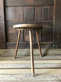 A Late 19th Century Country Ash Cheese Top Cricket Table