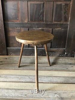 A Late 19th Century Country Ash Cheese Top Cricket Table