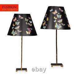 A Pair Of Late 20th Century Italian Table Lamps By Fornasetti