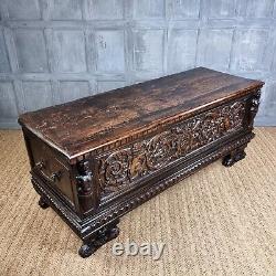 A late 16th early 17th century Coffer