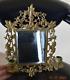 ANTIQUE Brass Chippendale Late Rococo Style Newton Mass Girandole Mirror 1800's