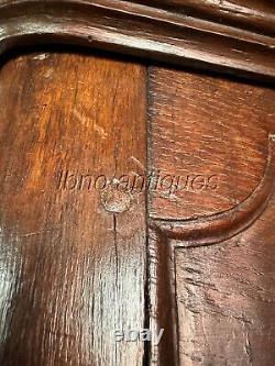 ANTIQUE LATE 18th c. 1780s ORIGINAL FRENCH PROVINCIAL 2 DOOR ARMOIRE. SOLID WOOD