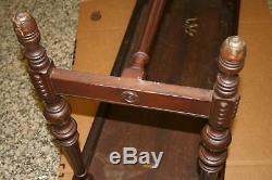 ANTIQUE Late19 Cen. HALE NY Side Table William & Mary