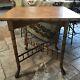 Antique Aesthetic Movement Faux Bamboo Handkerchief Drop Leaf Table