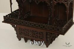 Antique Aesthetic Movement Wall Hanging Cupboard