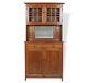 Antique American Wooden Cupboard Storage China Cabinet, late 1800s