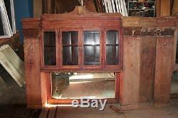 Antique Back Bar Mid-late 1800's Pancho Villa And Billy The Kid Visited