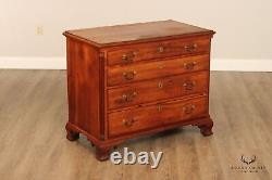 Antique Chippendale Cherry Chest of Drawers