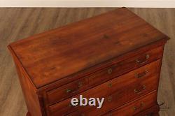 Antique Chippendale Cherry Chest of Drawers