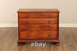 Antique Chippendale Cherry Chest of Drawers