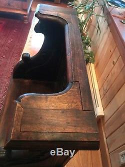 Antique Deacons Bench Late 1800's Early 1900's