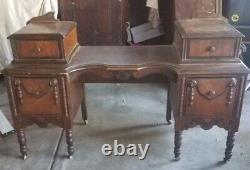 Antique Dressing Table Vanity With Mirror Late 1800's, Early 1900's CO Pick Up