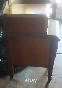 Antique Dressing Table Vanity With Mirror Late 1800's, Early 1900's CO Pick Up