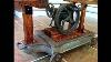 Antique Drill Press Coffee Table Display