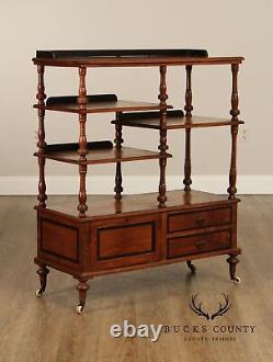 Antique English Regency Style Etagere