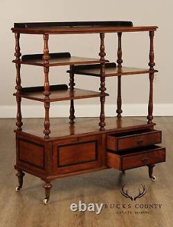 Antique English Regency Style Etagere