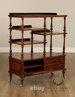 Antique English Regency Style Etagere