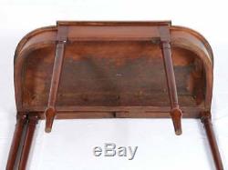 Antique Federal Period Cherry 5 Leg Gaming Table Late 18th Early 19th Century