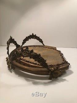 Antique French Bed Crown Late 19th Century