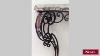 Antique French Victorian Wrought Iron Scroll And Filigree