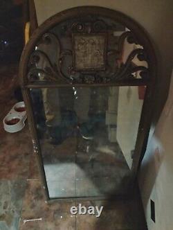 Antique Gothic/Victorian Mirror Late 1890s