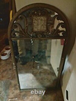 Antique Gothic/Victorian Mirror Late 1890s