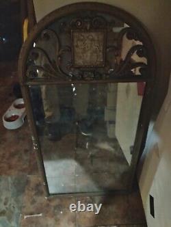 Antique Gothic/Victorian Mirror Late 1890s