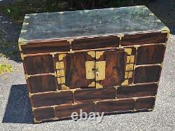 Antique Korean Table Cabinet/Chest Late 19thC