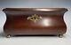 Antique Late 18th / 19th C. George III Three Section Tea Chest Caddy Bombe
