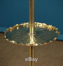 Antique Late 19th. C. Brass Standard Lamp c. 1890
