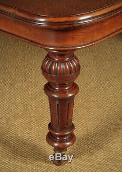 Antique Late 19th. C. Extending Oak Dining Table c. 1880