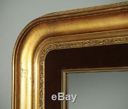 Antique Late 19th. C. Gilt Frame Mirror c. 1880