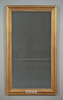 Antique Late 19th. C. Giltwood Dressing or Hall Mirror c. 1870