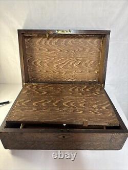 Antique Late 19th Early 20th Century Portable Travel Writing Lap Desk