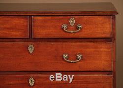Antique Late Georgian Mahogany Chest Of Drawers c. 1800