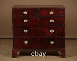 Antique Late Georgian Mahogany Chest of Drawers c. 1810