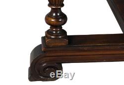 Antique Late Victorian Period Mahogany Writing Desk Partners Library Table FS