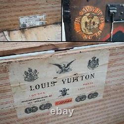 Antique Louis Vuitton Steamer Trunk (Late 1800s)