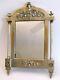 Antique Neoclassical Style Silvered Metal Mirror, Late 19th-Early 20th C