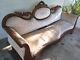 Antique Original Parlor Sofa Early 1900s Late 19th Century William Howey WH