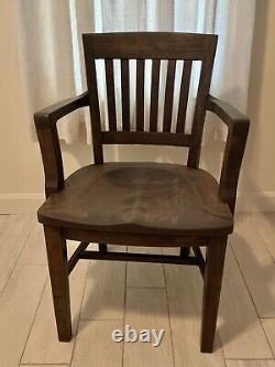 Antique P. Derby Solid Walnut Arm Chair- Exceptional Condition-Late 19th Century