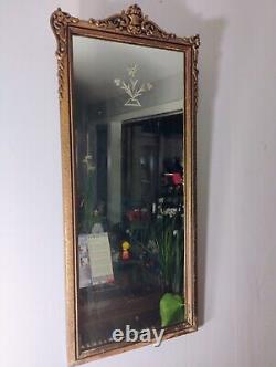 Antique Pair of Rococo Revival Giltwood Mirrors Late 19th Century Local Pick