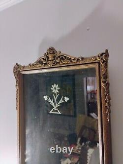 Antique Pair of Rococo Revival Giltwood Mirrors Late 19th Century Local Pick