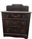 Antique Primitive Dresser 3 Drawers Late 19th century